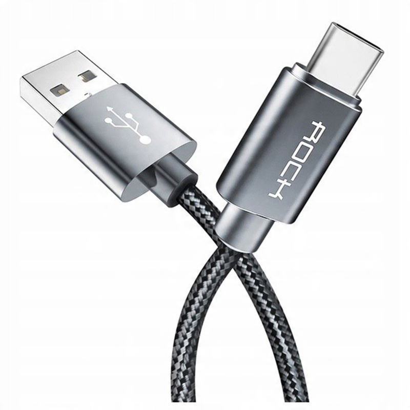

Nylonowy Kabel Rock Usb-c do Samsung A10 M21 A21