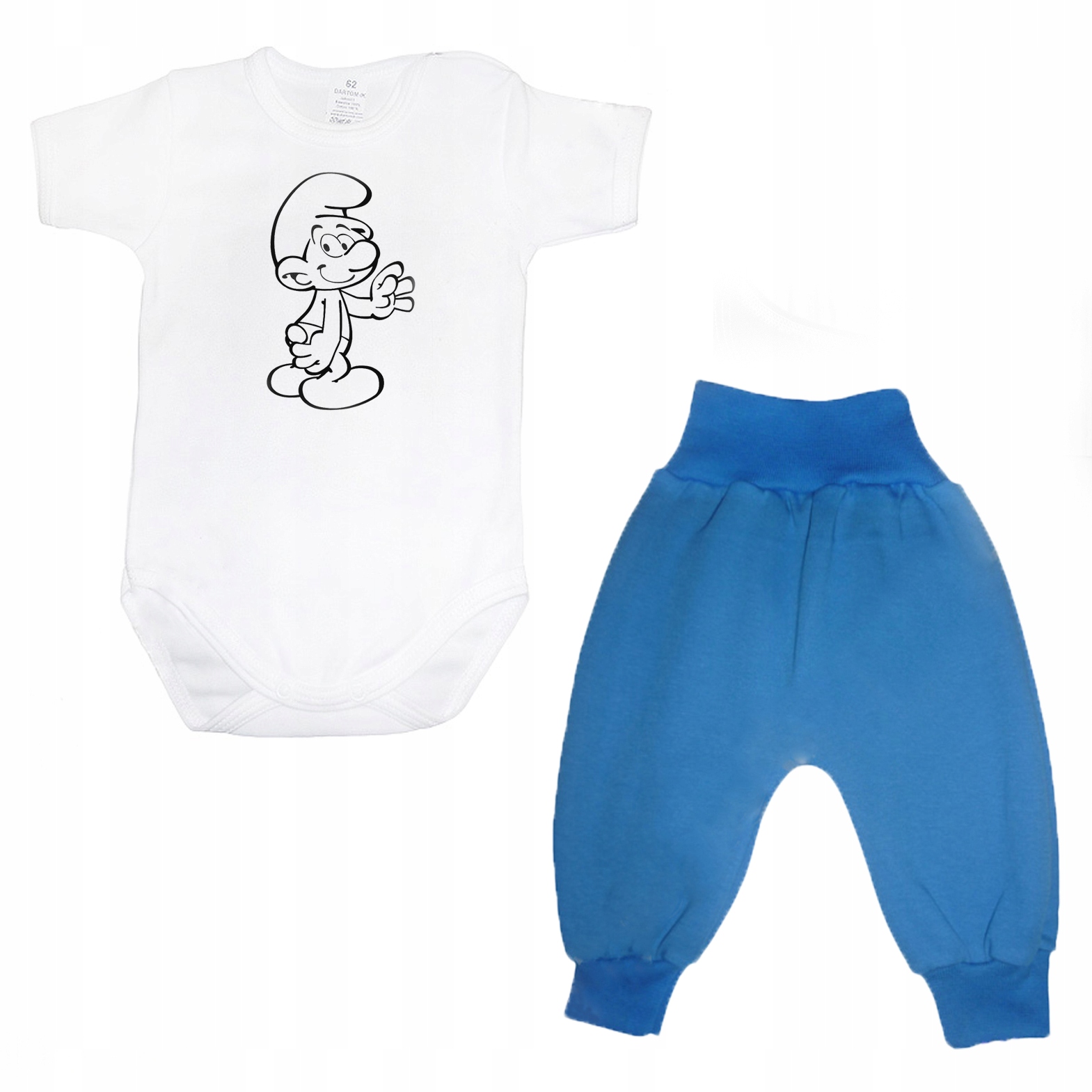 

Body + Spodenki Komplet Smerf Super Bodziaki