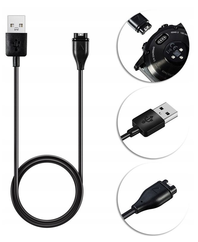 

Kabel Ładowania Usb Garmin Vivoactive 3