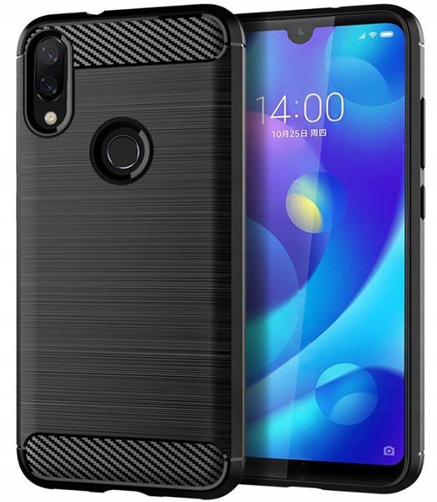 

Etui Carbon Case Armour Xiaomi Redmi 7 + Szkło 9H