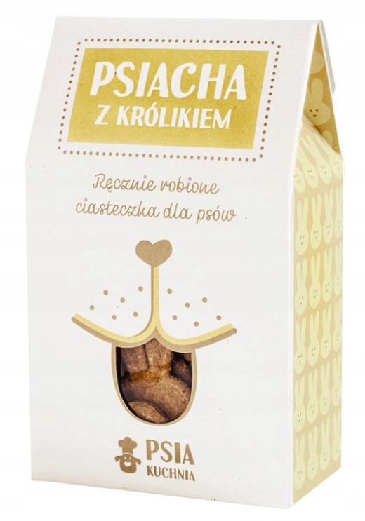 PRZYSMAK CIASTECZKA DLA PSÓW PSIACHA Z KRÓLIKIEM