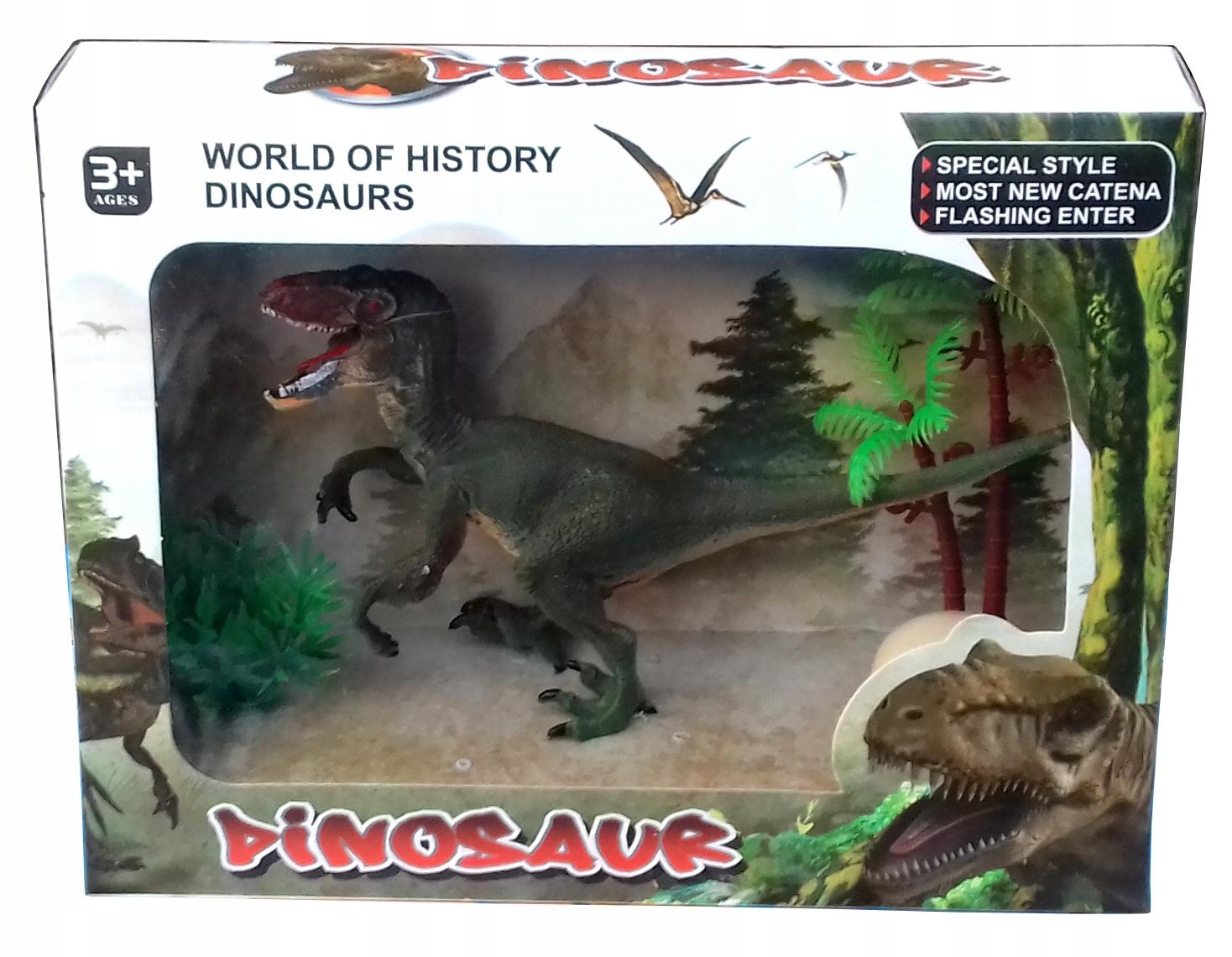 

Zabawka Dinozur 16 CM. Figurka Dodatki