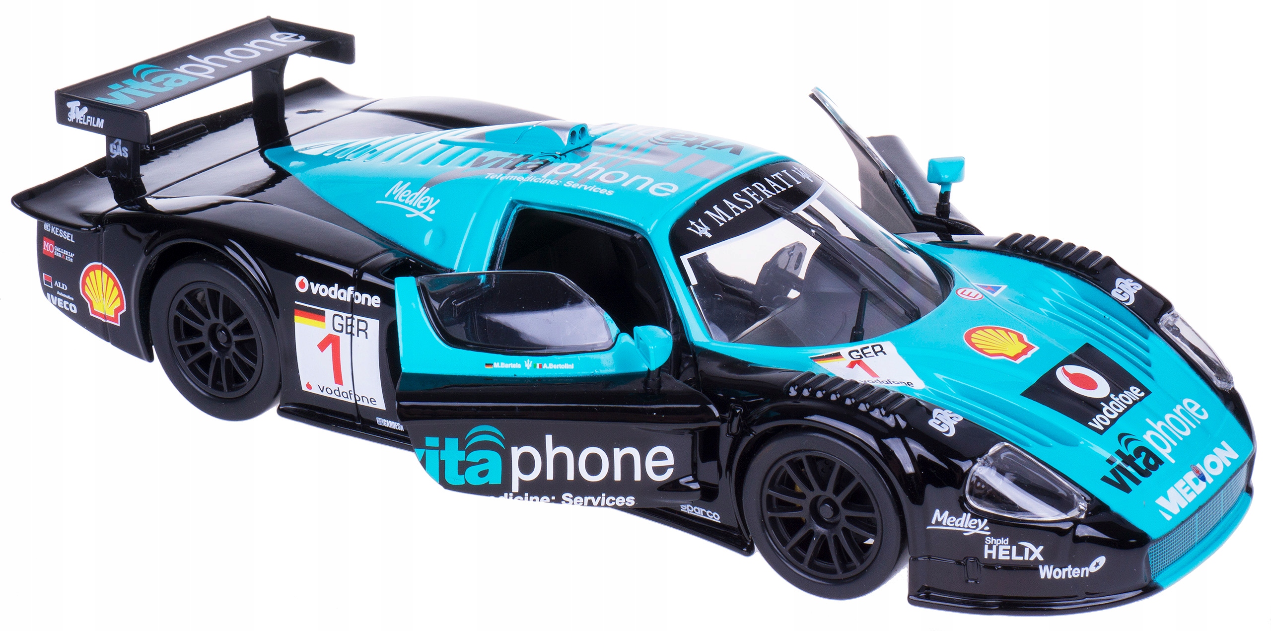 

Maserati MC12 Model Metalowy Bburago 1:24 Zielony