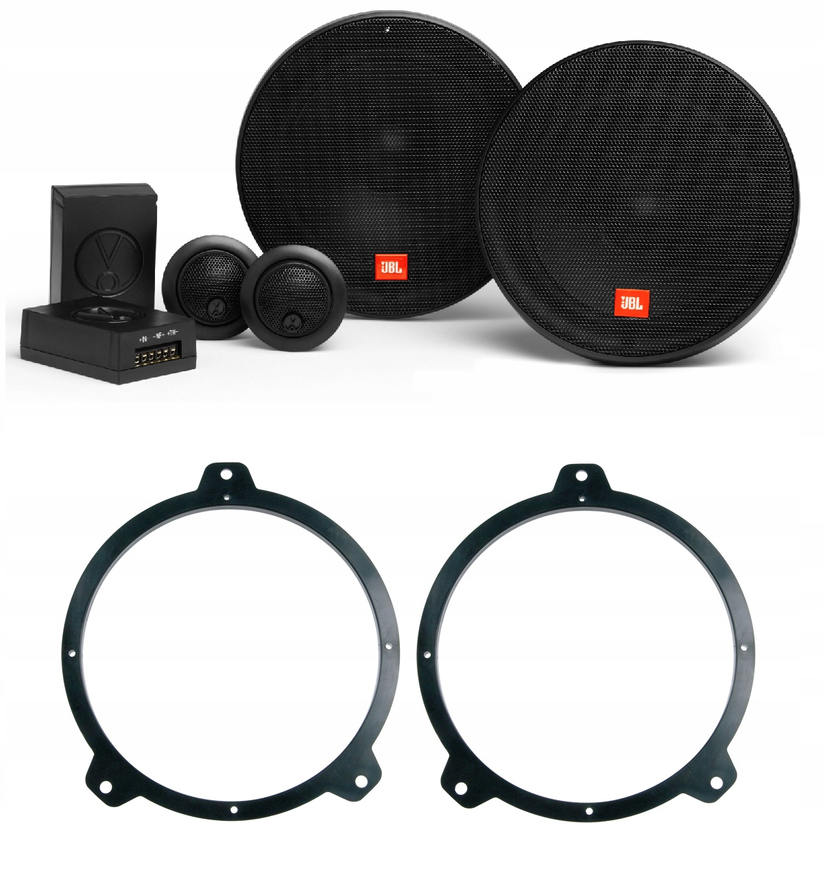 JBL Stage2 604C GŁOŚNIKI DYSTANSE BMW 3 E46 165MM