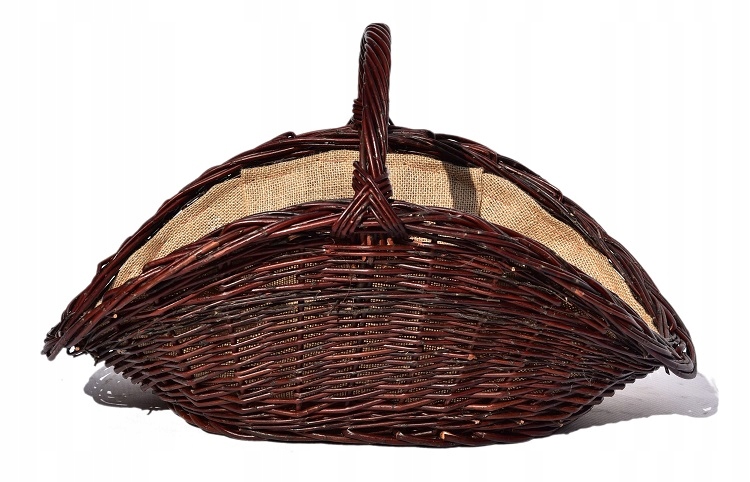 Wiklinowy kosz na drewno do kominka 58cm WIKLINA Marka Wik-World