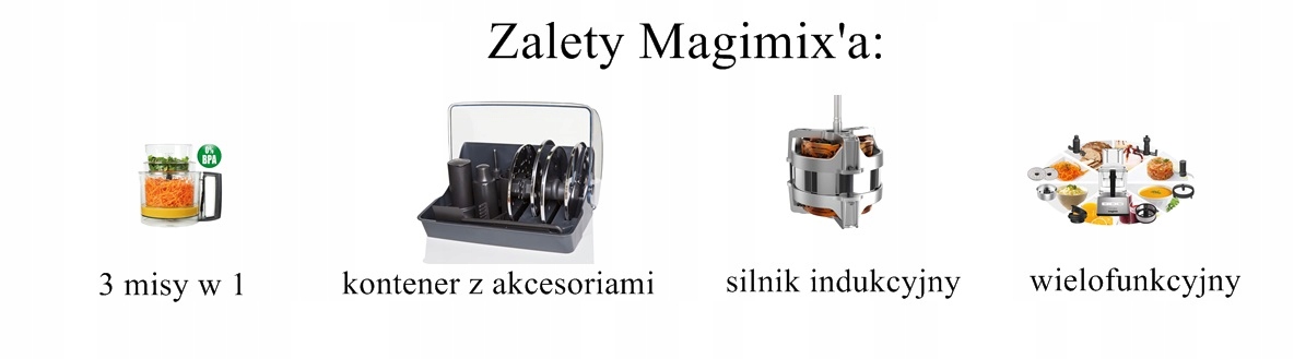 Magimix 5200XL Premium 30 lat gwarancji! Model 18591F