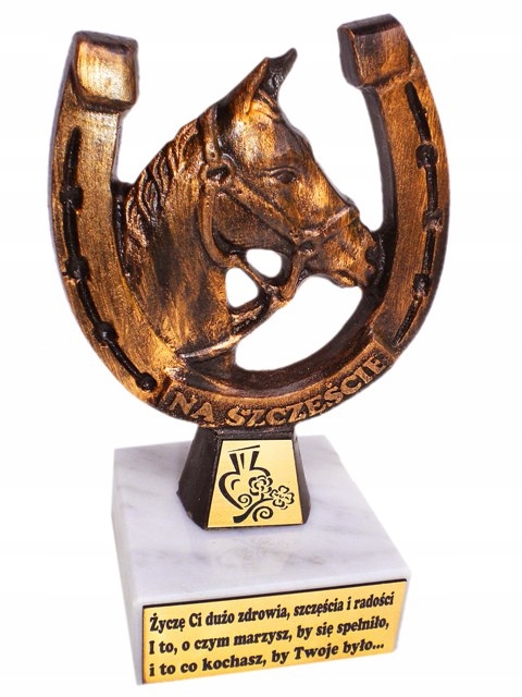 

Statuetka Podkowa Szczęścia Urodziny