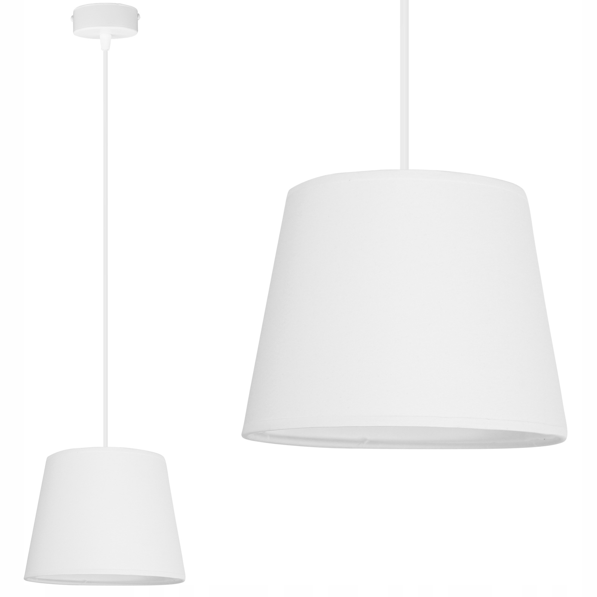 

Lampa Wisząca Sufitowa Żyrandol Abażur Nowoczesna