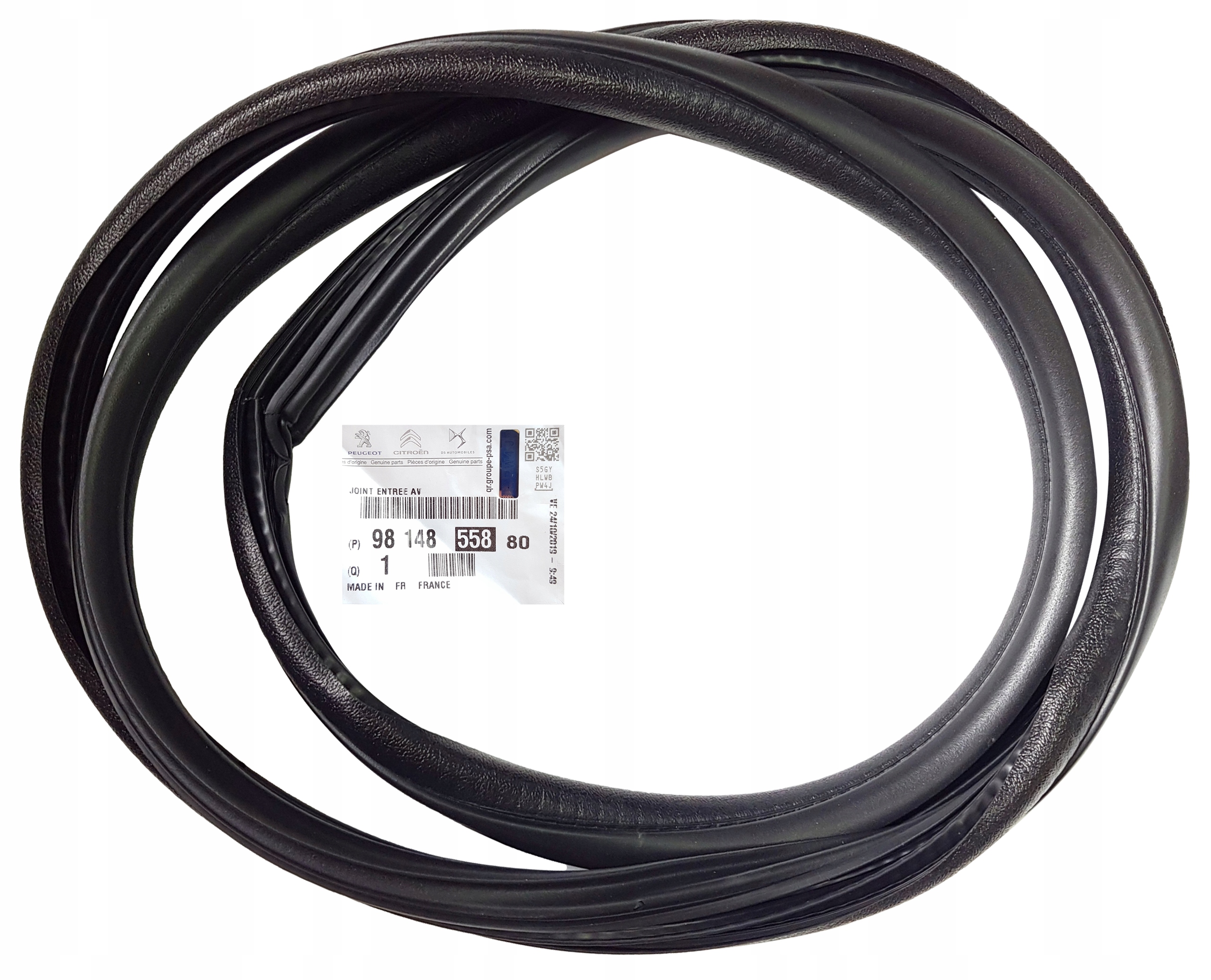 9814855880 - PEUGEOT 3008 09-16 ПРОКЛАДКА ПЕРЕДНЕЙ ДВЕРИ P / L