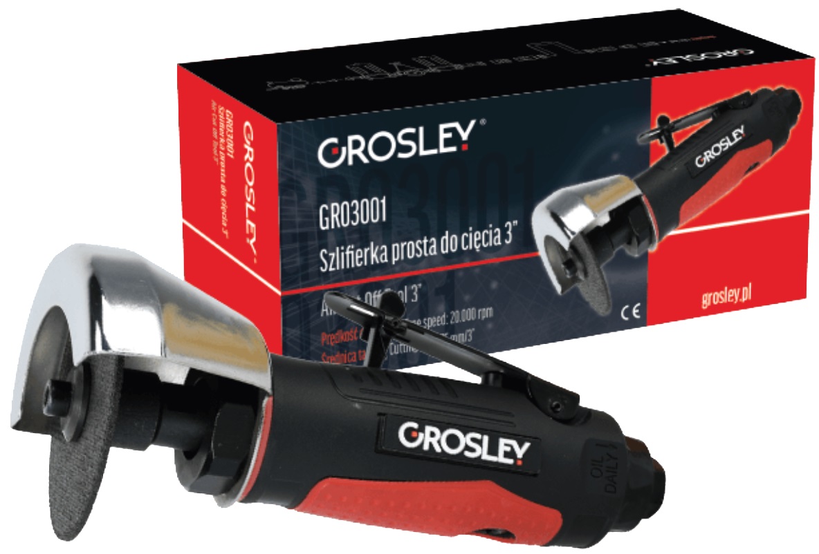 Szlifierka pneumatyczna prosta do ciecia GROSLEY Producent code GR03001