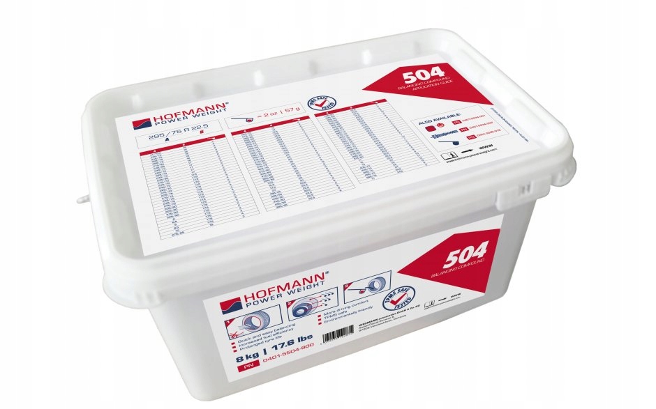 PROSZEK DO WYWAZANIA KOL HOFMANN 8 Kg Producent code 504