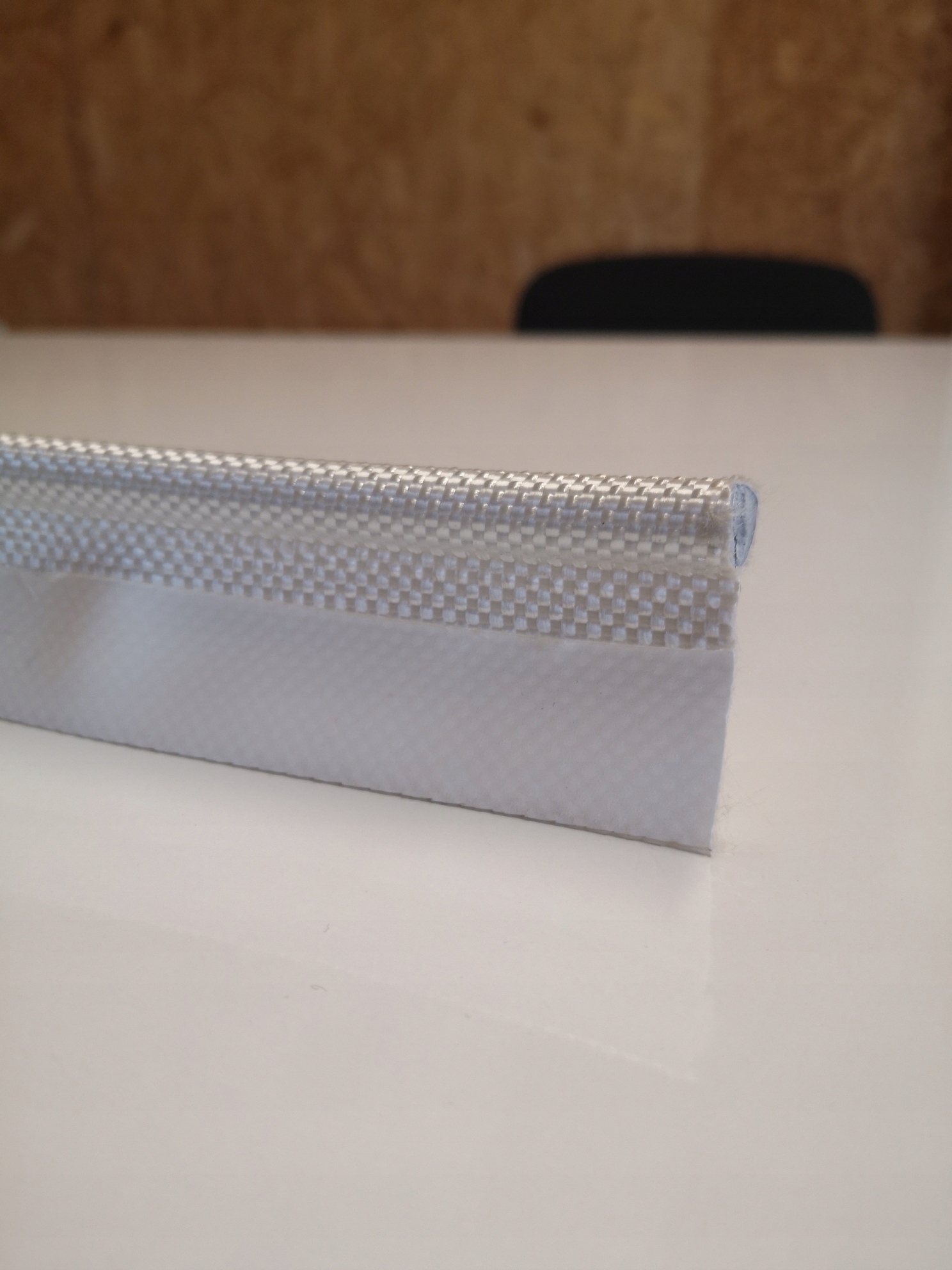 Taśma Keder fi 10 mm pojedynczy kolor biały