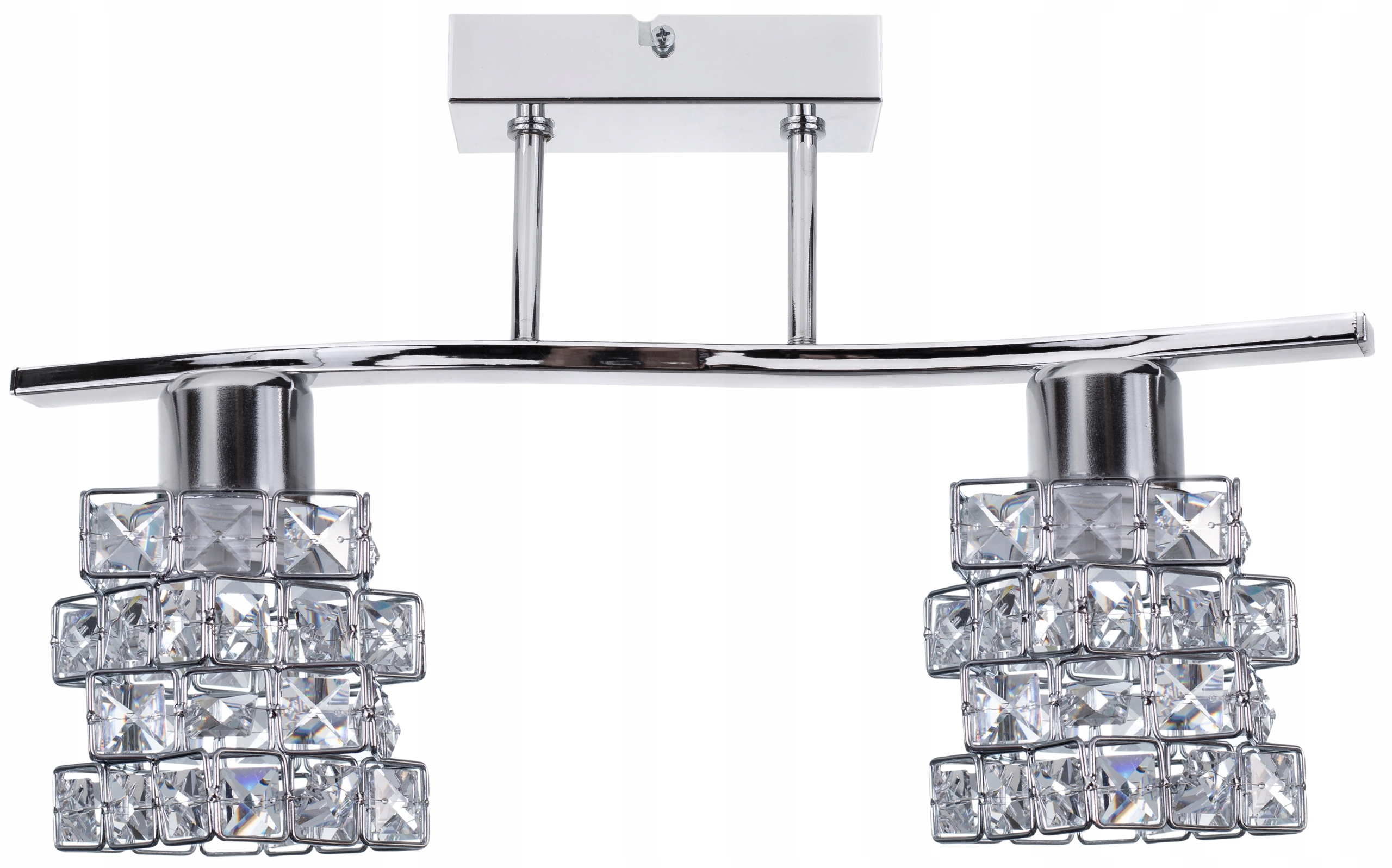 

Lampa Plafon Sufitowy Żyrandol Kryształy Diamenty