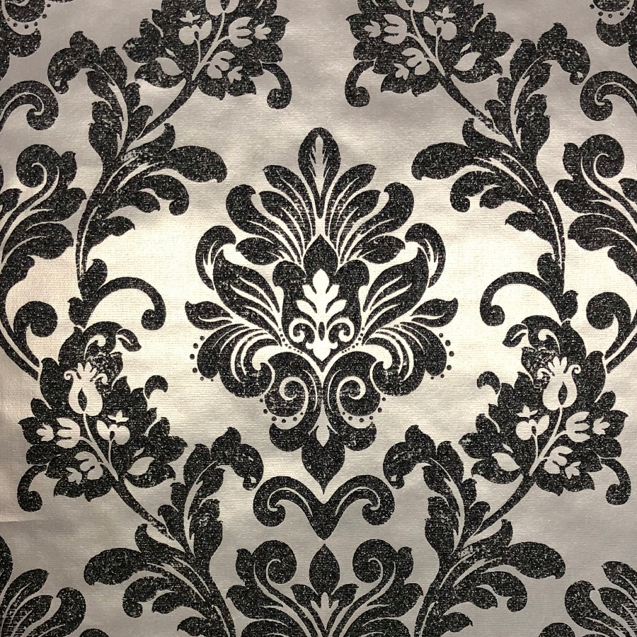 

Tapeta Ornament Glamour Połysk Brokat Flizelina