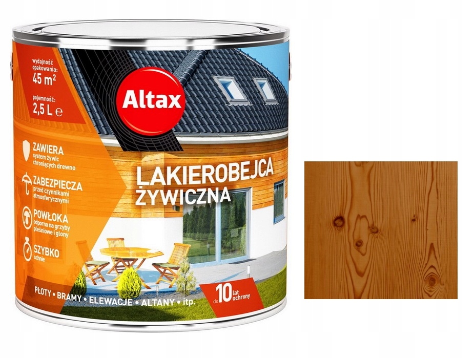 

Altax Lakierobejca Żywiczna 2,5L Tik 10 Lat!