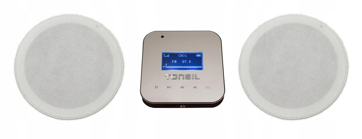 Tonsil Nástěnný přehrávač Zesilovač WS-30 2x Stropní reproduktor Zgsu 20