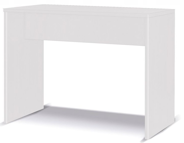 

Biurko toaletka nowoczesne 100cm biały mat X19