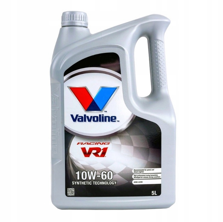 Motorový Olej Valvoline VR1 Racing 10V60 5L Sport