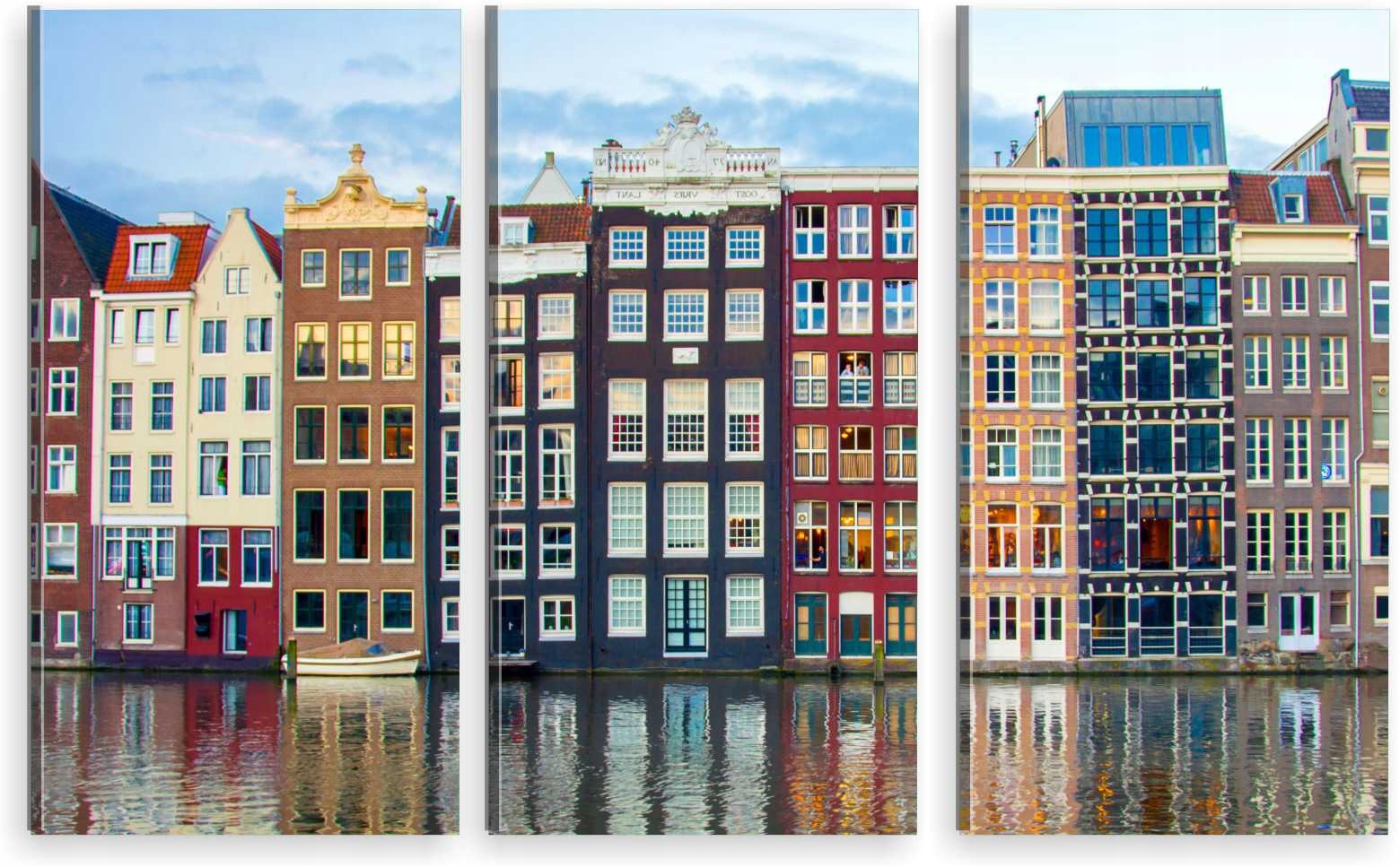 

Tryptyk Obraz Na Ścianę Amsterdam 800 Wzorów