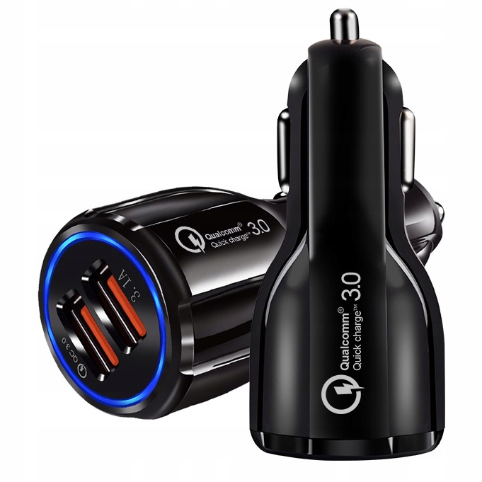 

Ładowarka Samochodowa Szybka Quick Charge 3.0 Qc