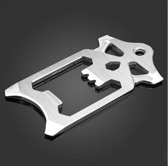 MULTITOOL CZACHA OTWIERACZ ŁOMIK BRELOK MASYWNY