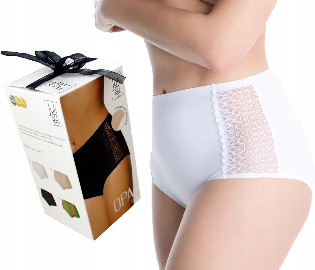 

Figi Julimex majtki bezszwowe Wysoki Stan Opal 3XL
