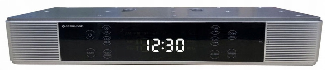 

Radio kuchenne Fm Bluetooth Regent Cucina srebrna