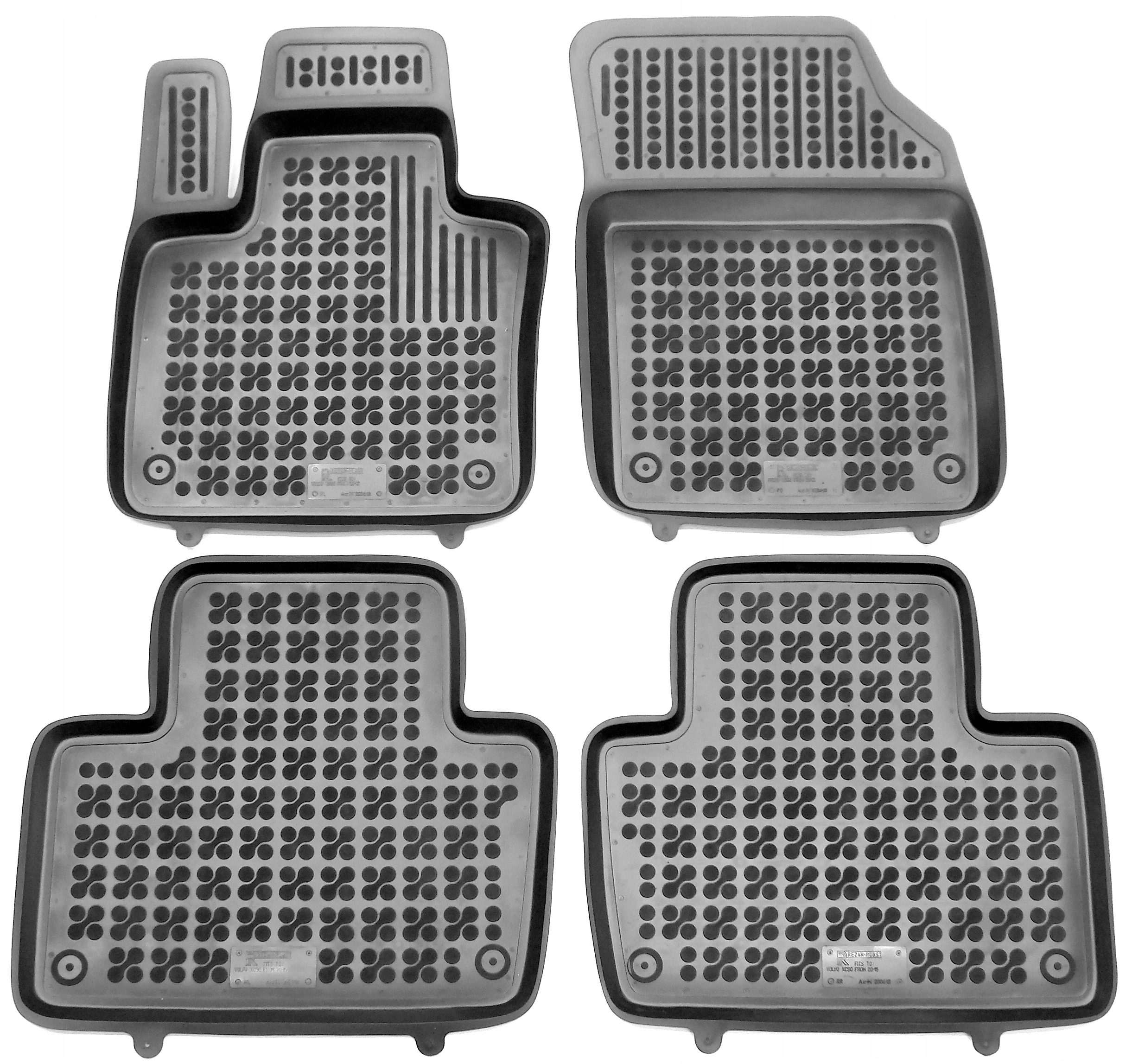 

Volvo XC90 II od 2015 dywaniki gumowe korytkowe