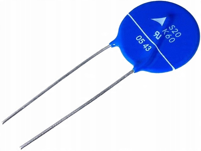 

SIOV-S20K60 Warystor 60VAC 85VDC 100V 6500A