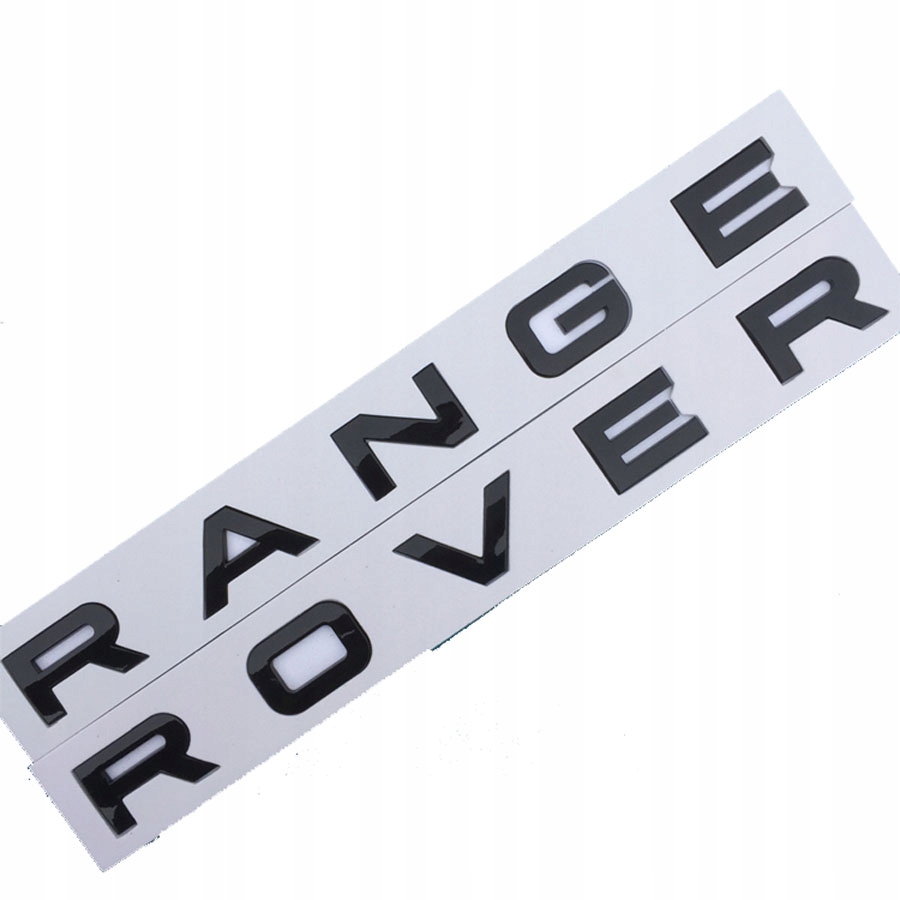 

Emblemat Napis Znaczek Range Rover Czarny Połysk