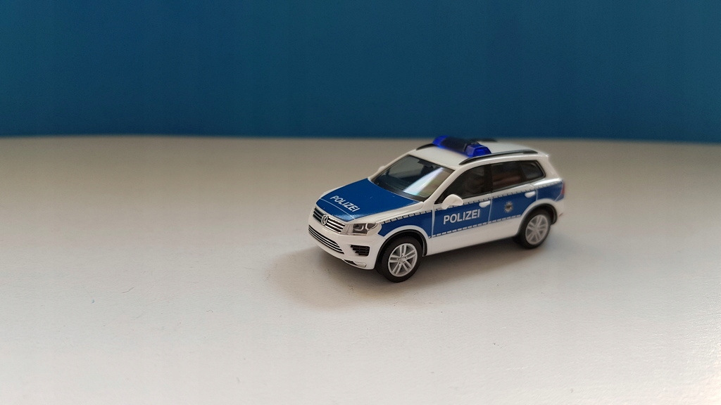 Herpa 093637 Vw Touareg Bundespolizei 1:87