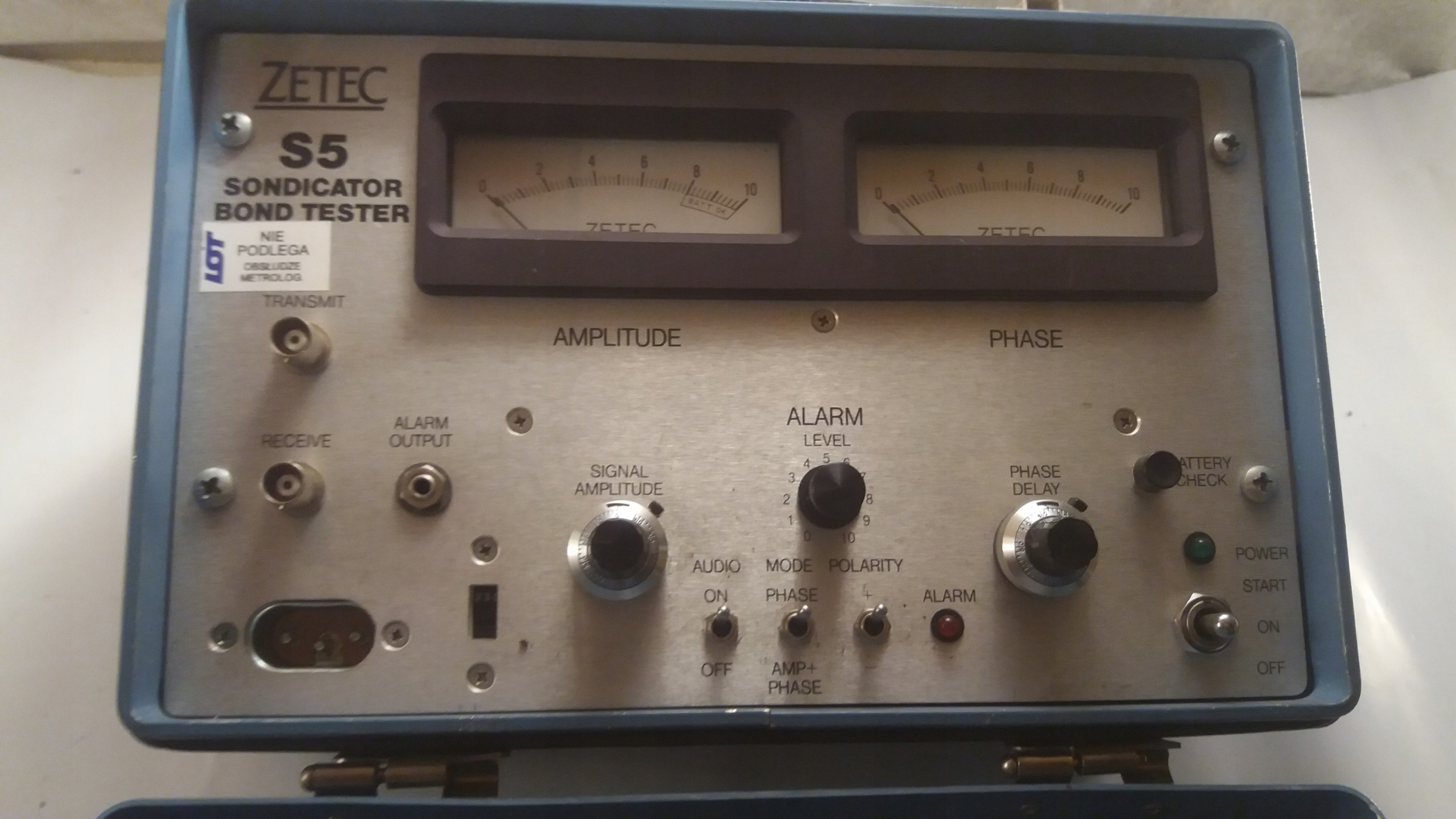 Zetec S5 Sondicator Bond тестер