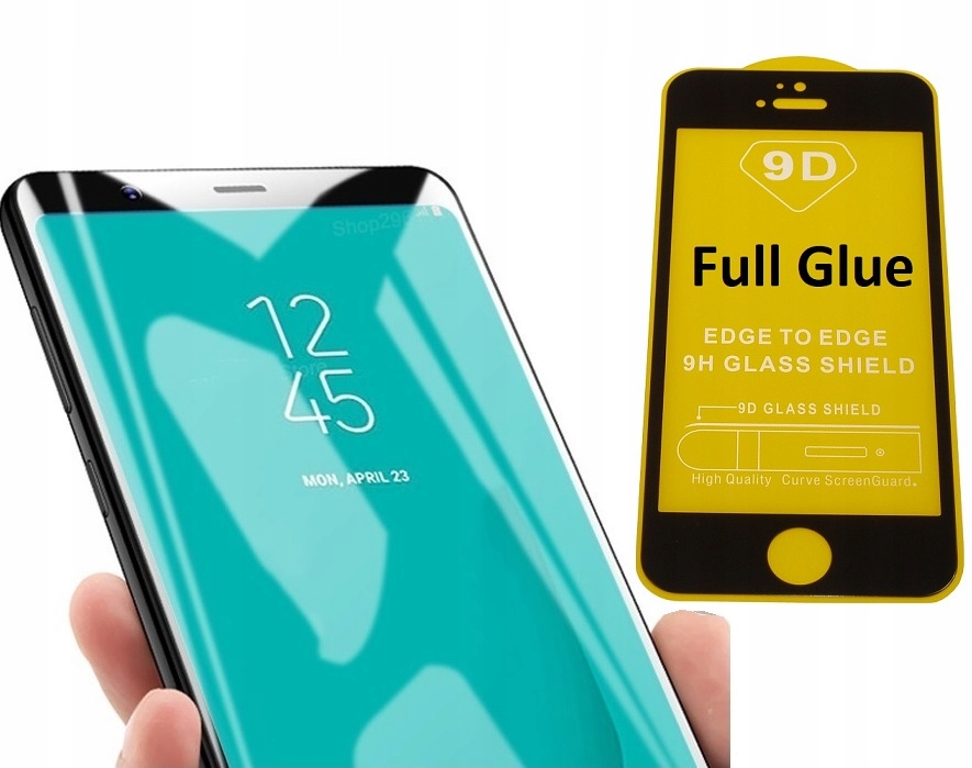 

Szkło 5D Full Glue 9H do iPhone 5 / 5s / Se