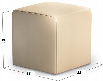 POKROWIEC NA PUF PUFA 38X38x38 WELUR Velvet Kod producenta 03840