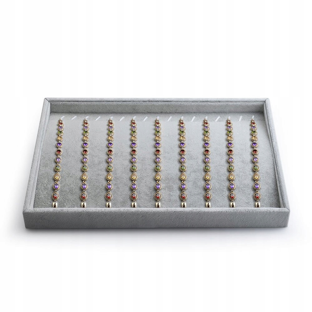 TACA EKSPOZYTOR NA PIERŚCIONKI BRANSOLETKI BIŻUTERIĘ NASZYJNIKI PUDEŁKO Y1 Model EKSPOZYTOR NA BIŻUTERIĘ NASZYJNIKI