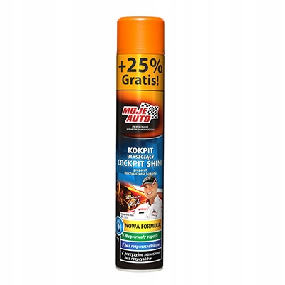 

Moje Auto Kokpit Spray Błyszczący Świeży 750ML