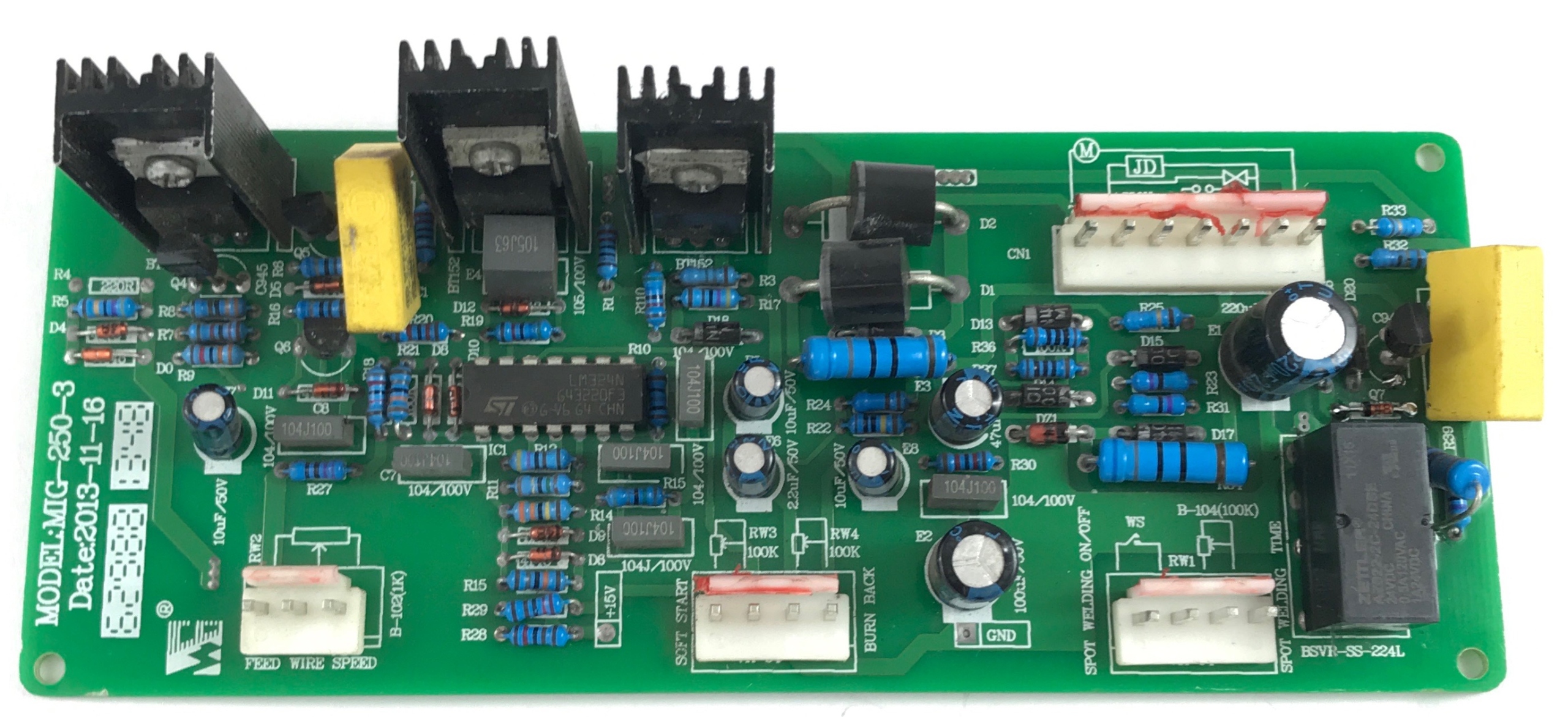 Płytka do Magnum MIG-250-3 MIG 250 MIG-210/2-03