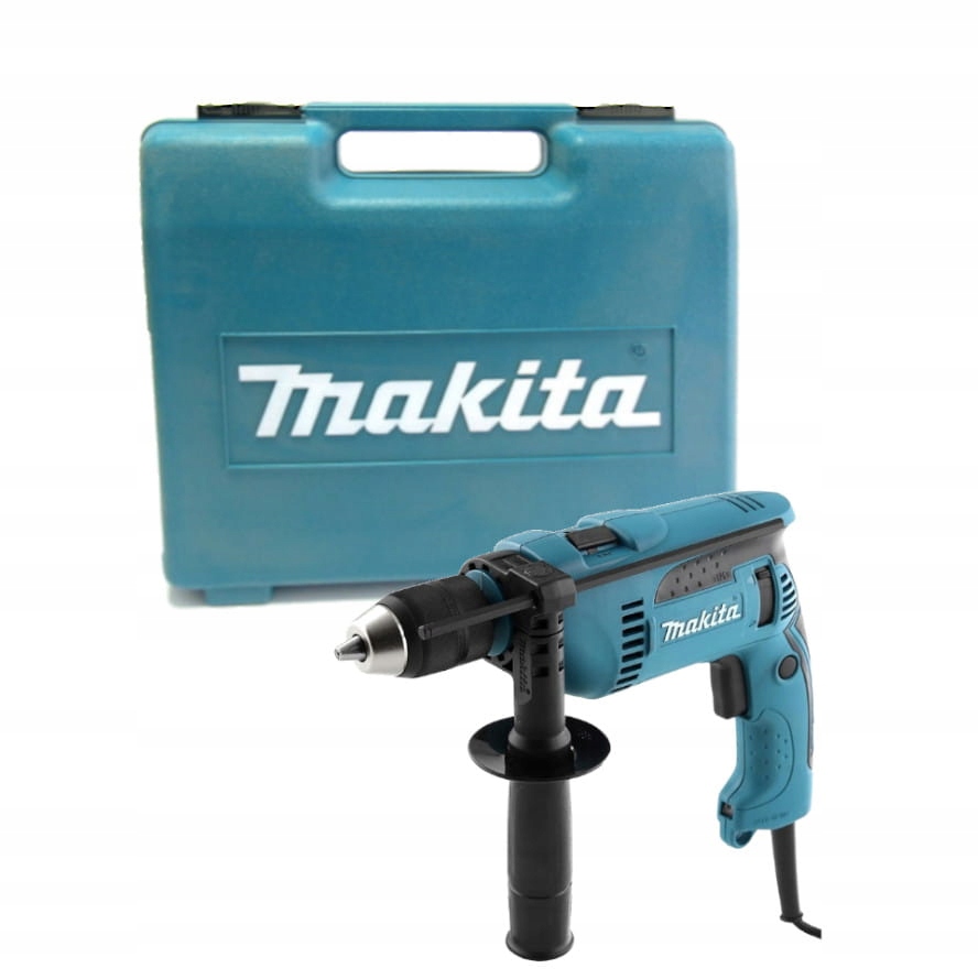 

Makita Wiertarka Udarowa HP1641FK 680W Led Walizka