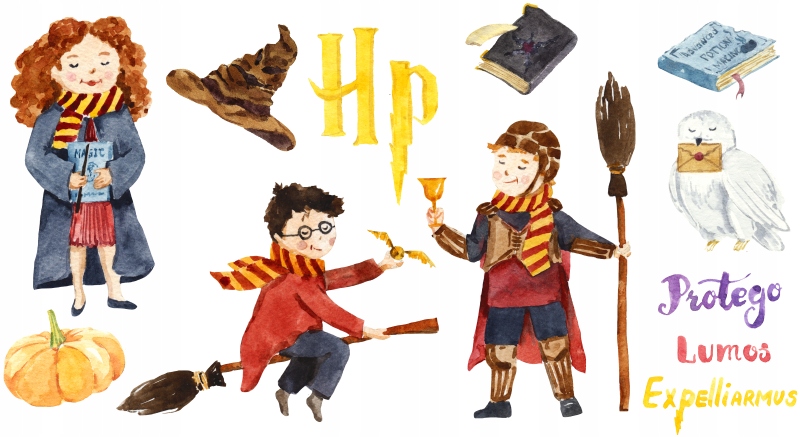 

Harry Potter Naklejki na ścianę dla dzieci
