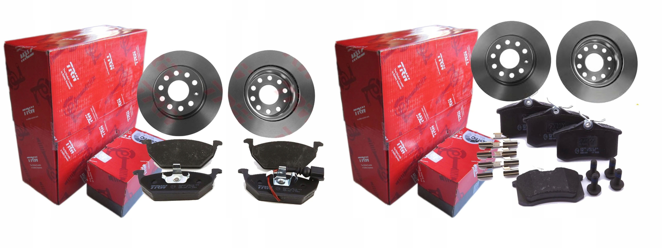 

Tarcze Klocki Trw Przód Tył Audi A3 8P1 8PA