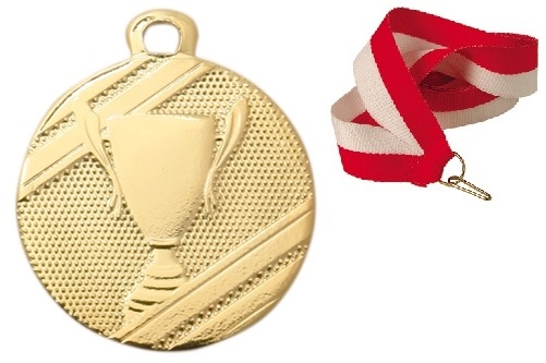 

Medal Złoty Ogólny Puchar Mały 32MM + Wstążka