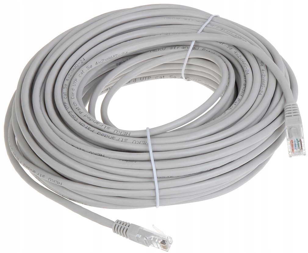 

Przewód kabel sieciowy Lan Ethernet Patchcord 30m
