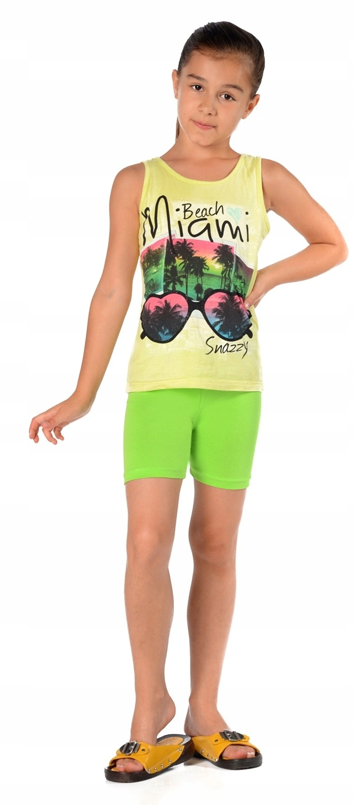 

Legginsy Kolarki dziecięce mix kolorów 1/2 D3 134
