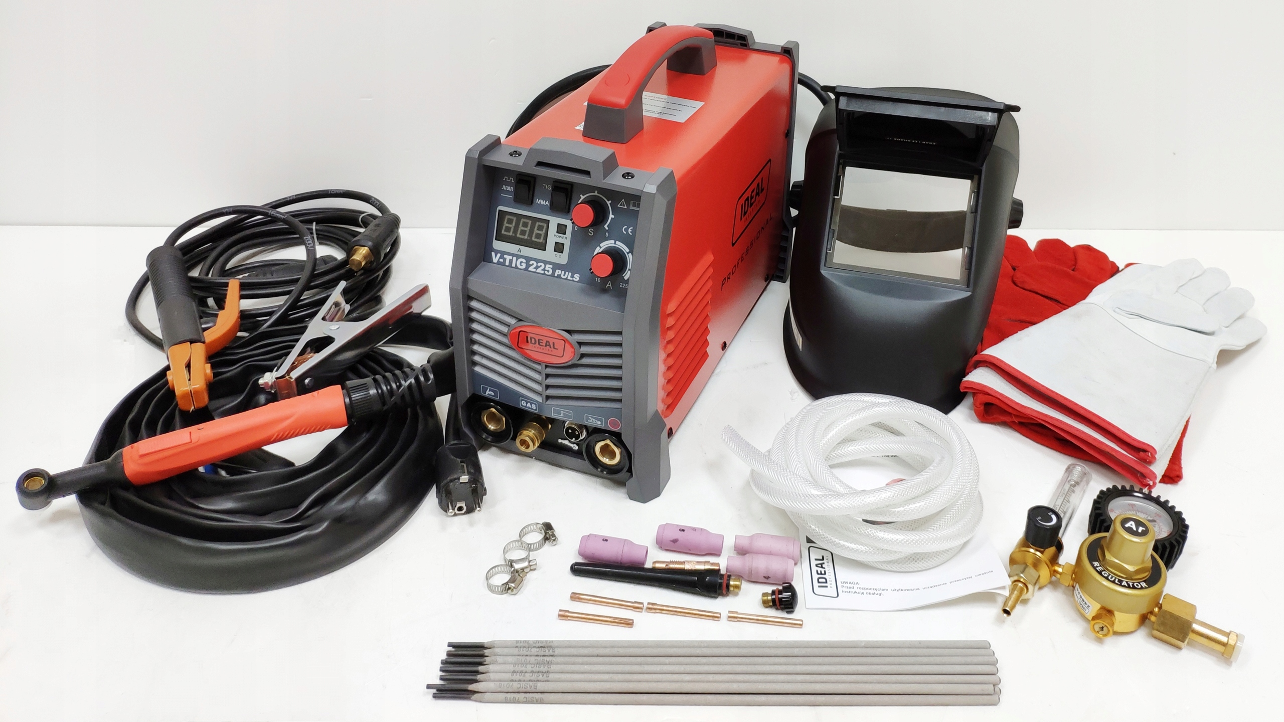 SPAWARKA INWERTOROWA TIG DC IDEAL V-TIG 225 PULS Marka Ideal