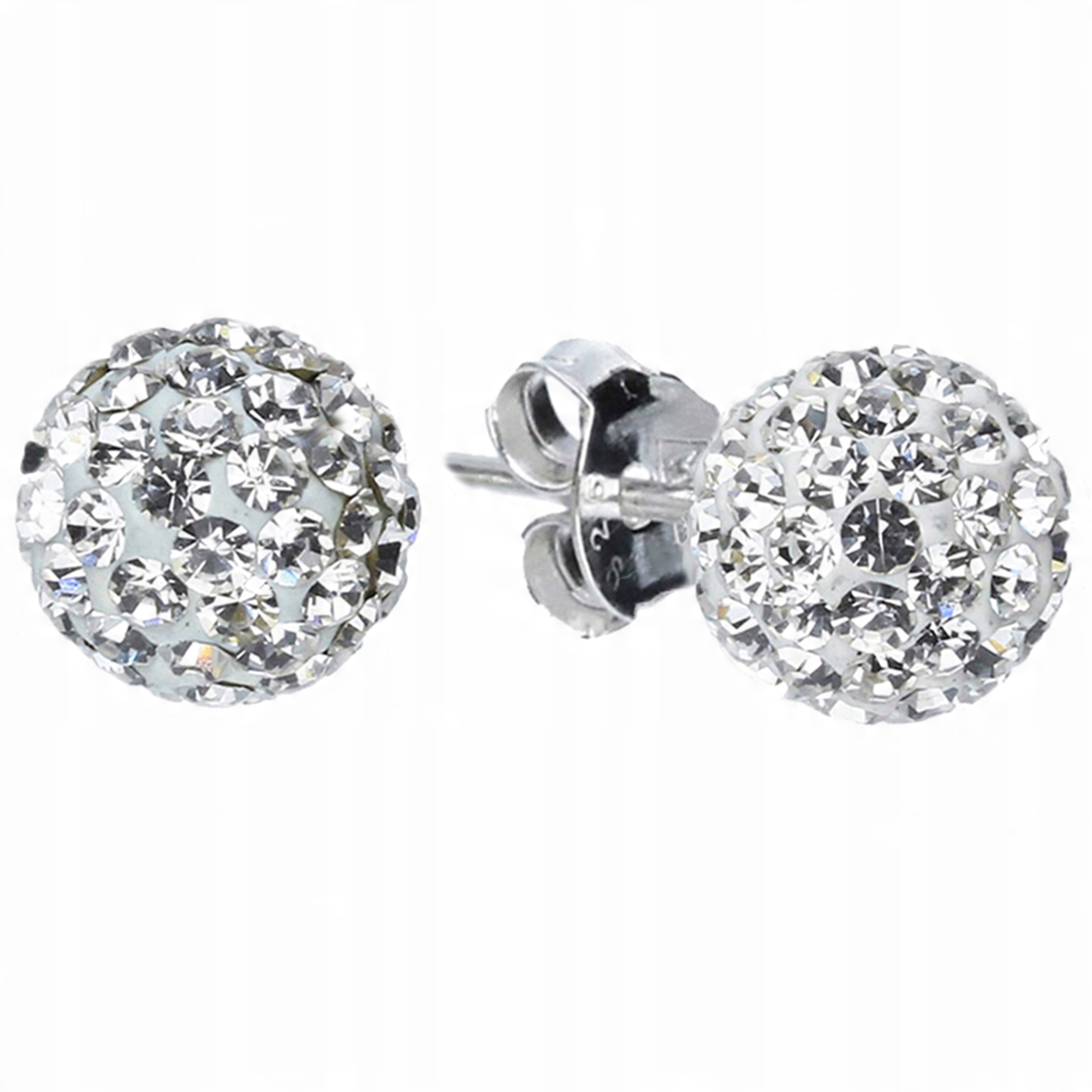 

Kolczyki Kulki Kuleczki Swarovski Z Cyrkoniami 6