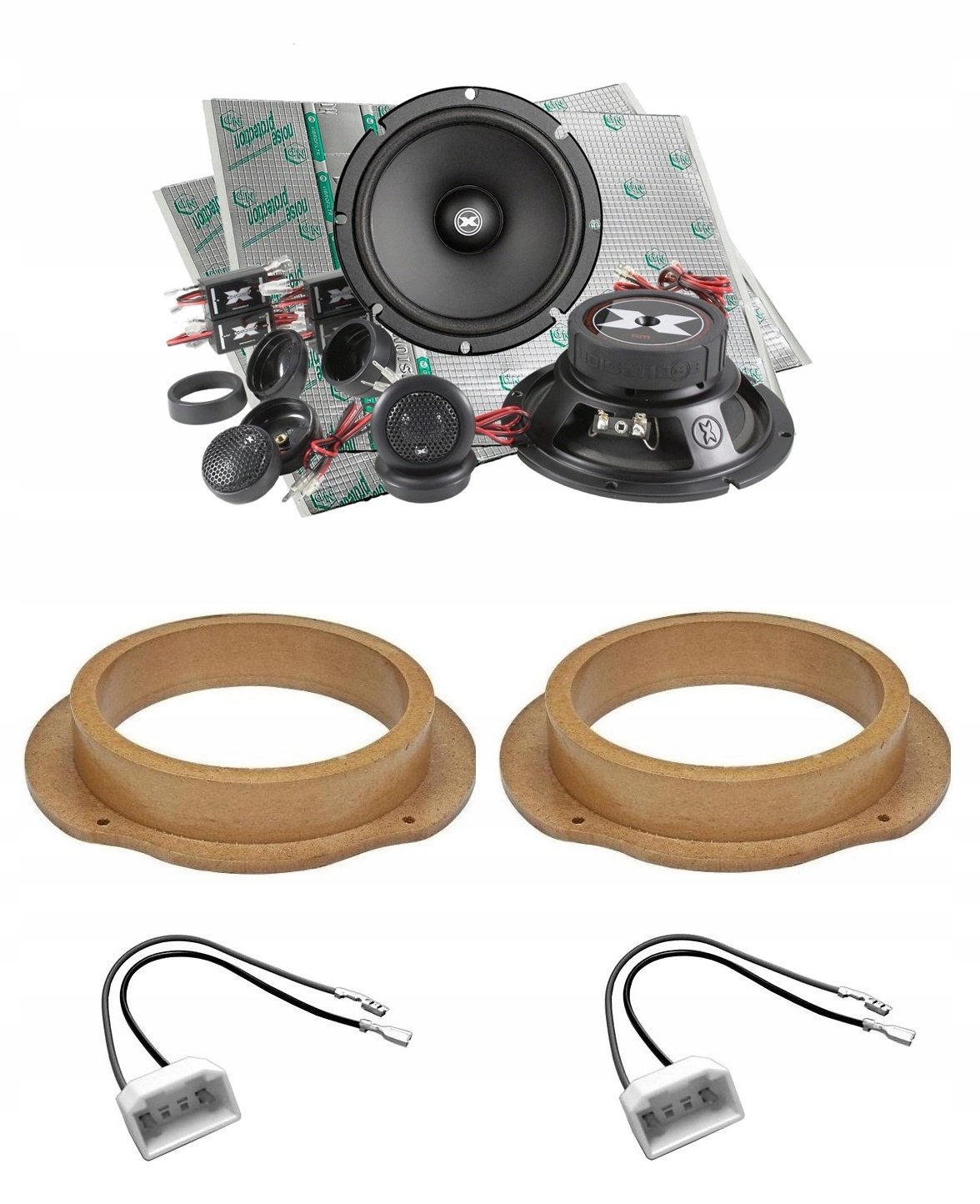 Excursion SX-6C MATY GŁOŚNIKI Ford C-MAX FOCUS TYŁ