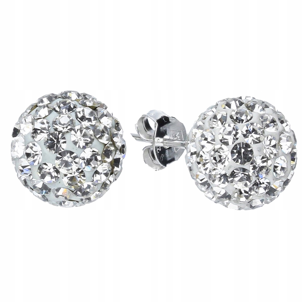 

Kolczyki Kulki Kuleczki Swarovski Z Cyrkoniami 10