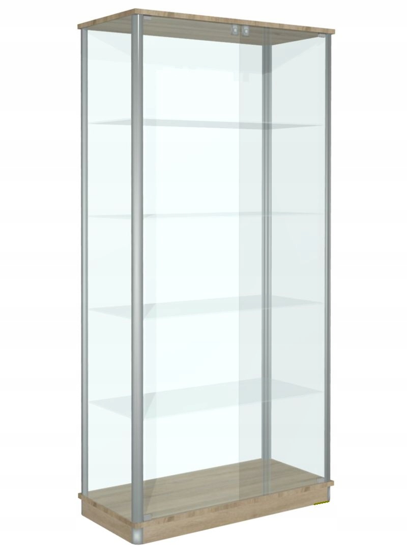 GABLOTA WITRYNA SZKLANA 100/190 +ZAMEK do SKLEPU Marka Selprim