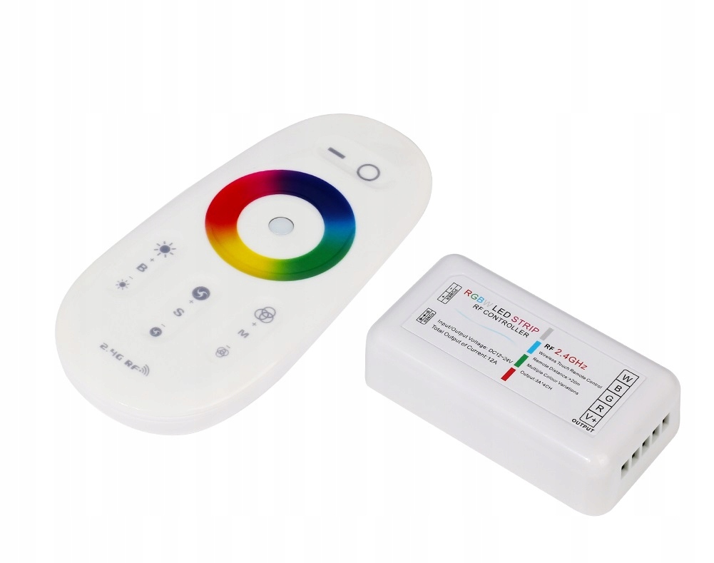 

Kontroler Sterownik Radiowy Led Rgbw Rf dotykowy