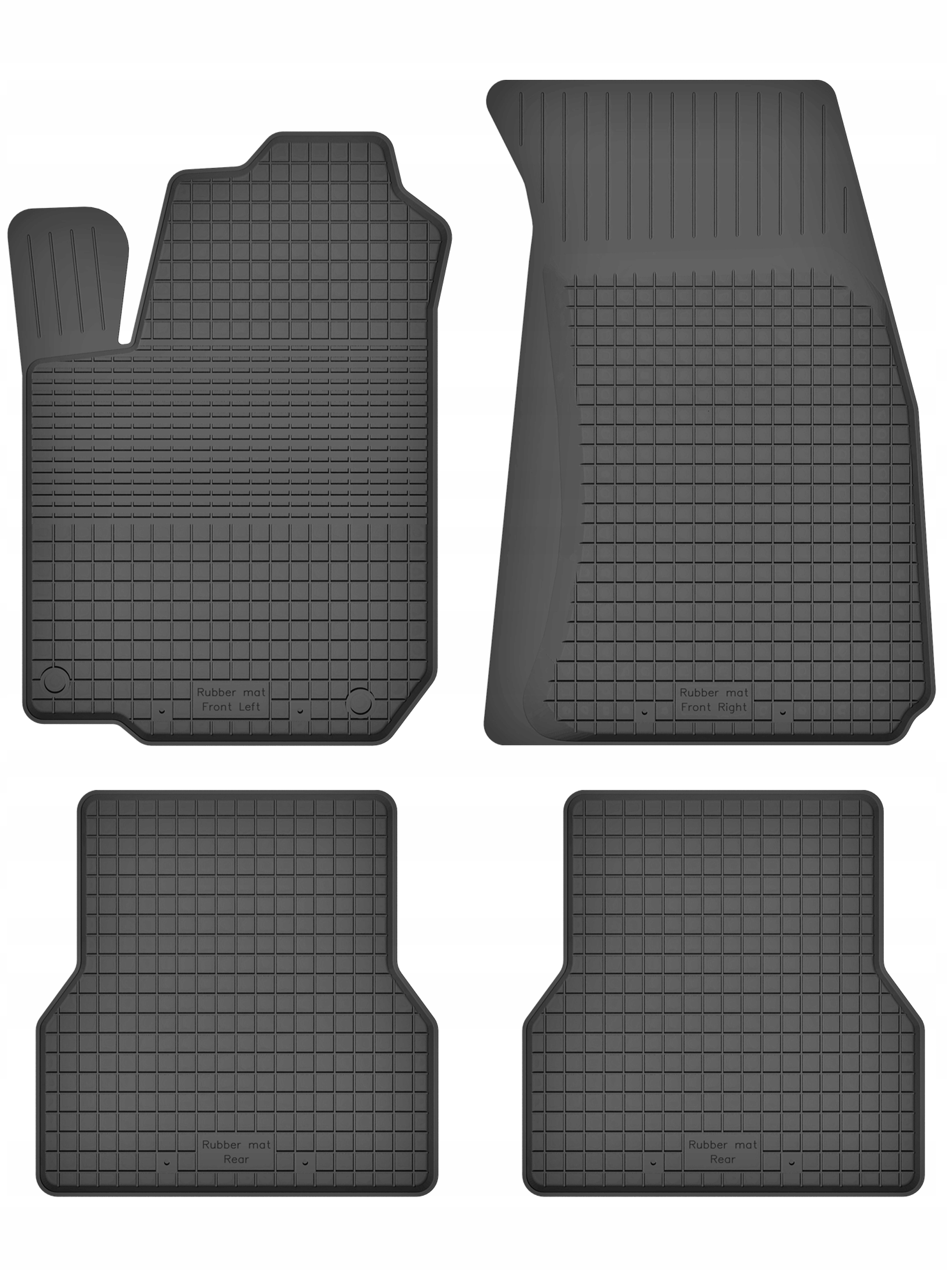 

Renault Clio III 3 IV 4 dywaniki gumowe Stopery